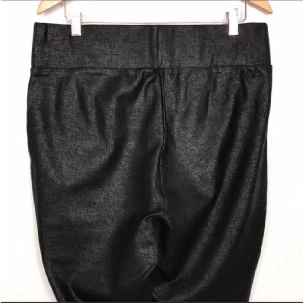 Torrid Womens High‎ Rise Faux Leather Skinny Pants Black Size 2 - Picture 5 of 9